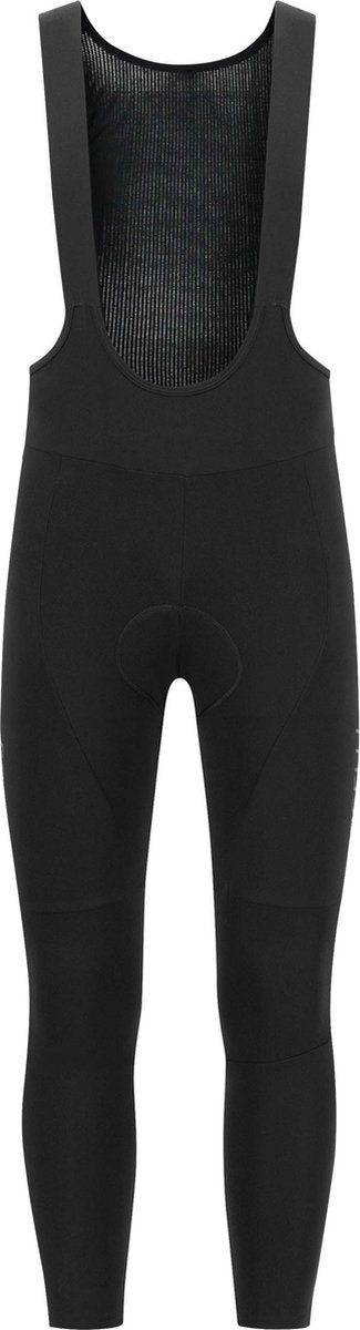 Rogelli essential heren lange fietsbroek - zeem - bretels - zwart