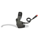 Saccon lebk74a5p05 remgreep set e-bike met remonderbreker zwart zilver