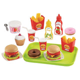 Ecoulisier Iessen an Snack Set + TRAY 25-Stéck