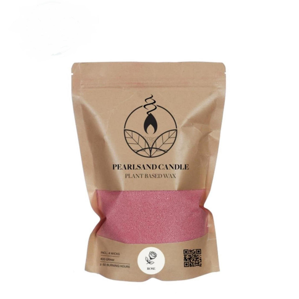 Ideas 4 seasons kaarsenzand pearlsand candle roos 400 gram