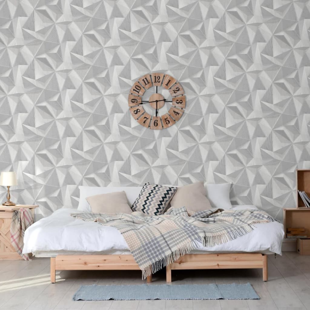 Dutch wallcoverings dutch wallcoverings behang lichtgrijs