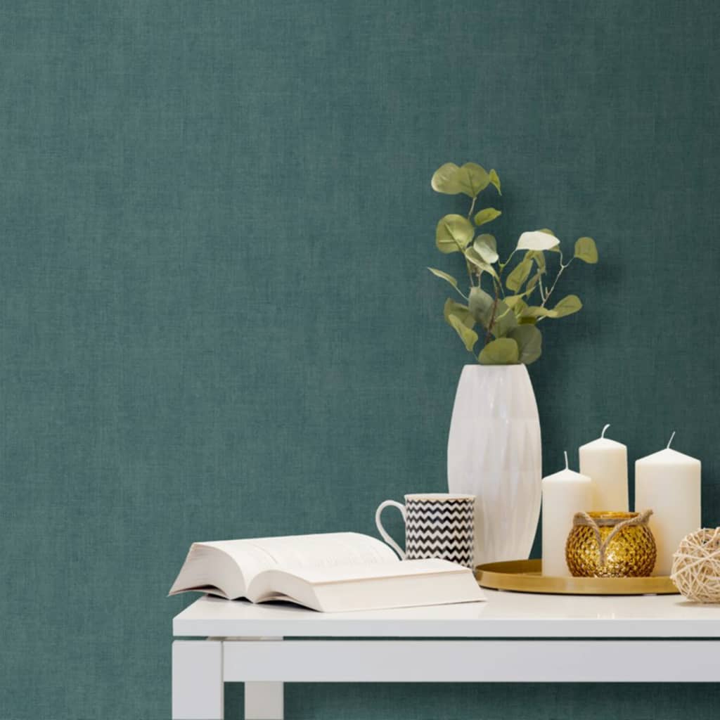 DUTCH WALLCOVERINGS DUTCH WALLCOVERINGS Behang effen groen