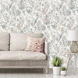 DUTCH WALLCOVERINGS DUTCH WALLCOVERINGS Behang bladeren en toekan beige