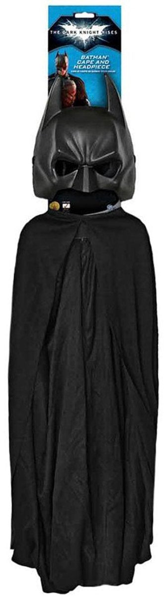 Vegaoo cape en masker van batman™ voor volwassenen - verkleedattribuut