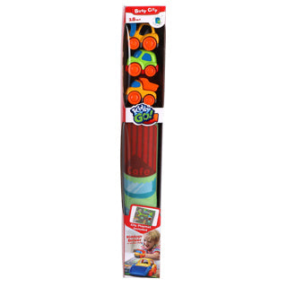 Kiddygo kiddy go speelmat met 3 auto's pre school | 12 stuks