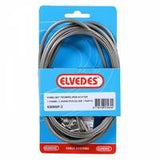 Elvedes Trommelrem kabelkit 1700mm 2250mm RVS zilver (op kaart)