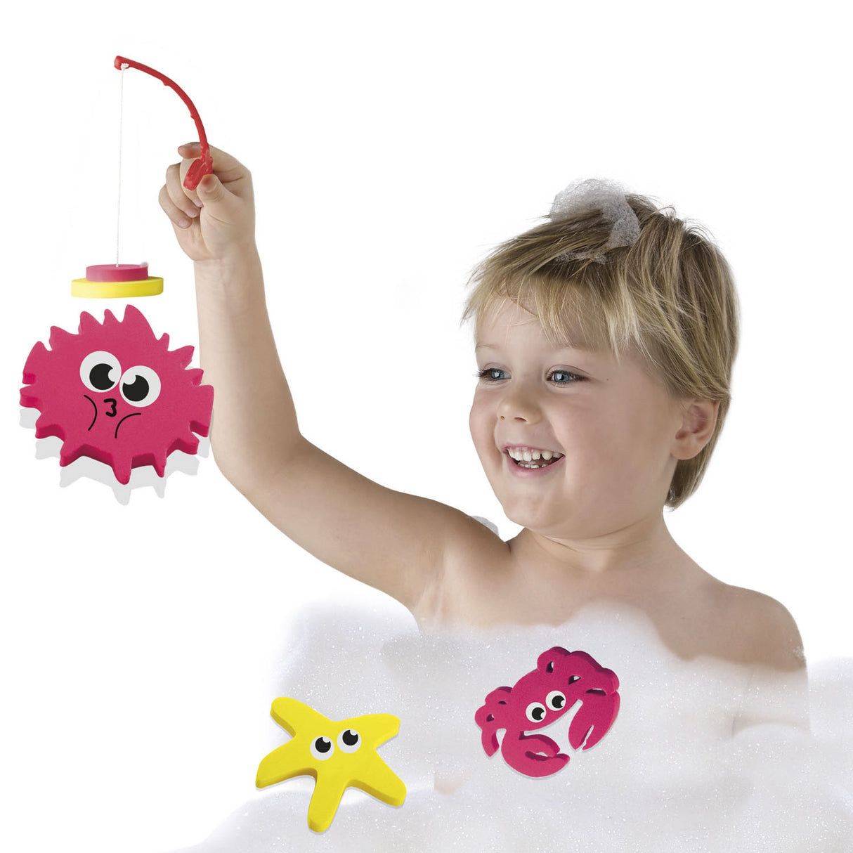 Ses tiny talents creatie vissen in het water