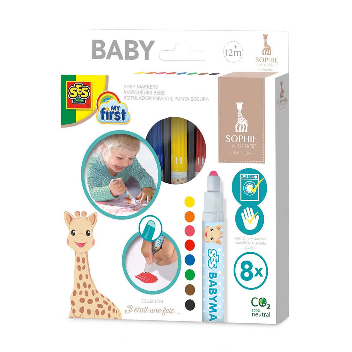 Ses my first sophie la girafe babymarkers