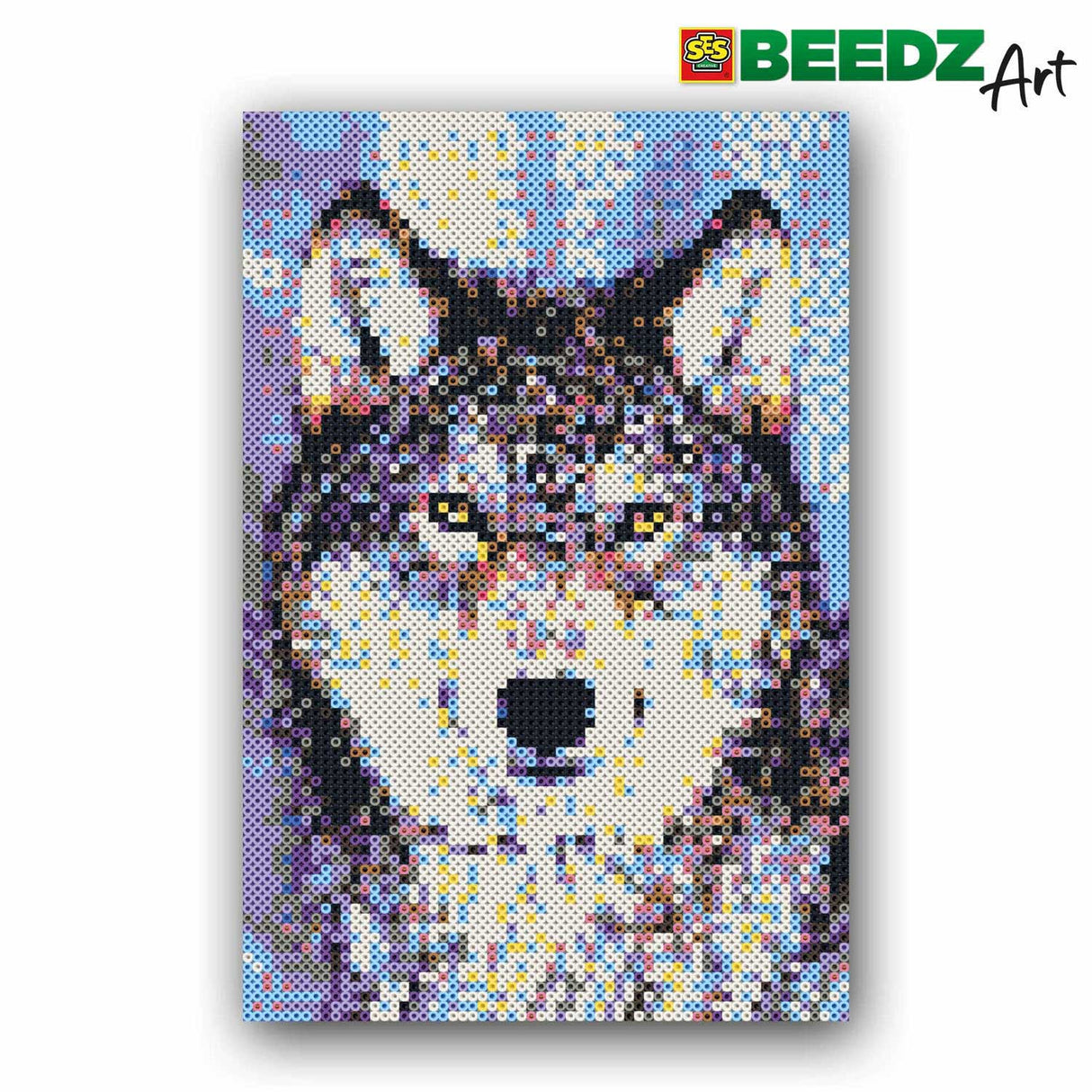 SES Beedz Art - Wolf