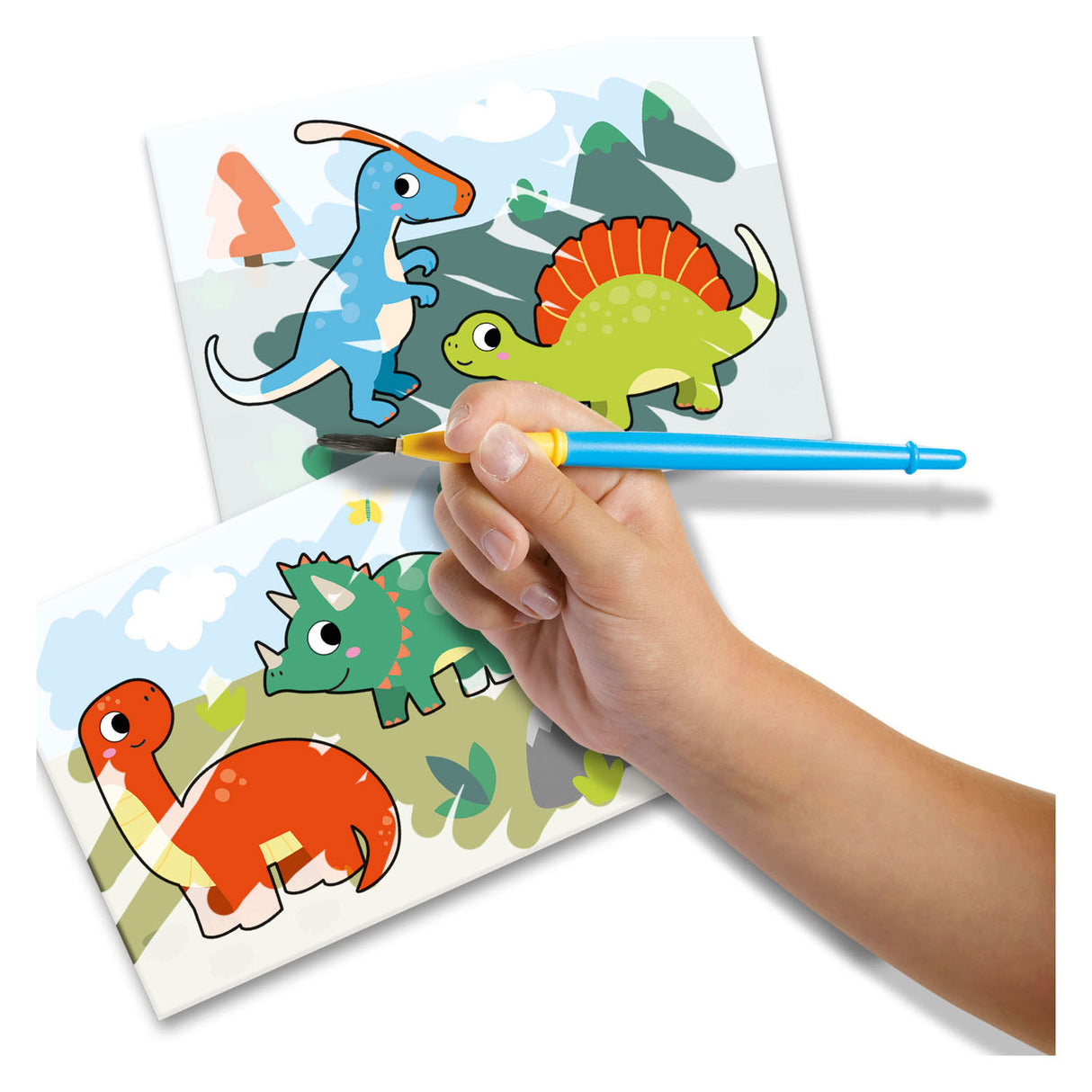 SES My First Kleuren met Water Dino's