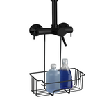 Wenko 1065528 - douchecaddy milo rvs zwart | 1 stuks