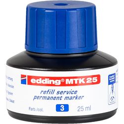 Inktnavulling edding mtk25 25ml blauw 25 ml
