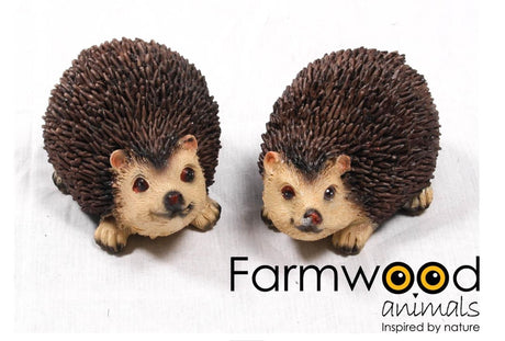 Farmwood animals tuinbeeld egel m polystone 10x7x6cm