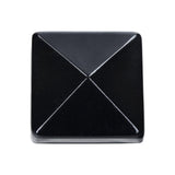 Mack 1069086 - paalornament piramide zwart 91 mm | 10 stuks
