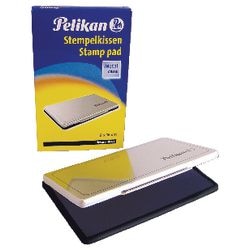 Stempelkussen pelikan 9 x 16 cm zwart