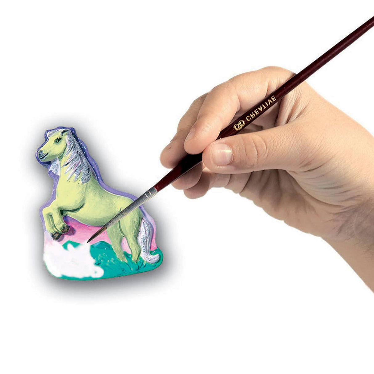 Ses creative ses gips gieten en schilderen - paarden