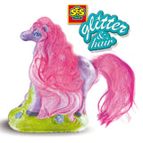 Ses gips gieten - paard met manen