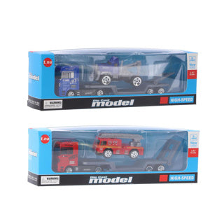 Transporter met truck assorti | 6 stuks