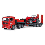 Bruder man tga vrachtwagen met manitou mlt 633