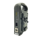 Rolux dubbele acculader rl-2ks voor v-mount accu