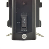Rolux dubbele acculader rl-2ks voor v-mount accu