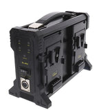 Rolux acculader rl-4ks voor 4 x v-mount accu