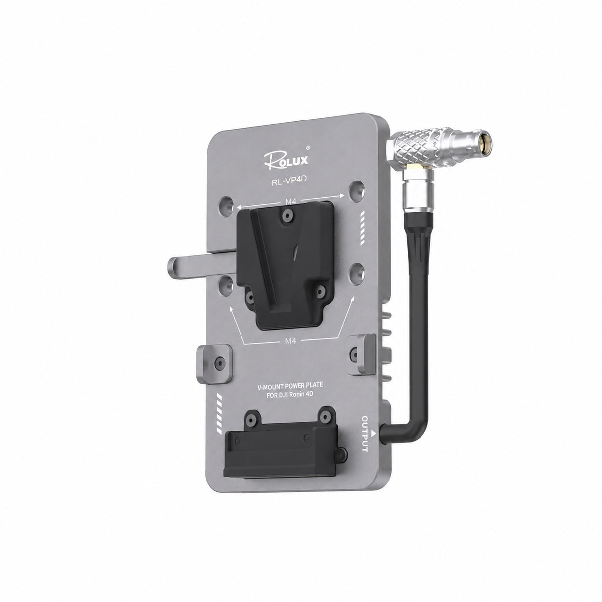 Rolux v-mount battery plate rl-vp4d voor dji ronin 4d