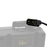 Rolux 4-pins xlr female met male d-tap rl-c5