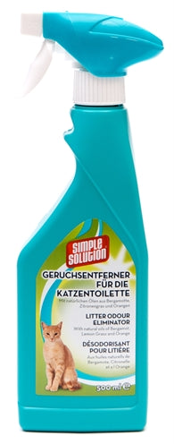 Simple solution deodorizer voor kattentoilet