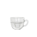 Ideas 4 seasons kaarsenhouder koffie helder ø8xh5cm