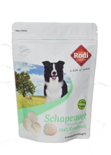 Rodi Exclusive schapenvet bonbons knoflook