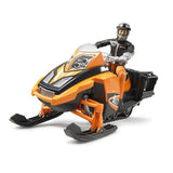 Bruder - snow mobile with driver and accessories (br63101)