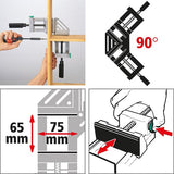 Wolfcraft - hoekklem - bankschroef hoek - 3415000