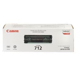 Tonercartridge canon 712bk zwart