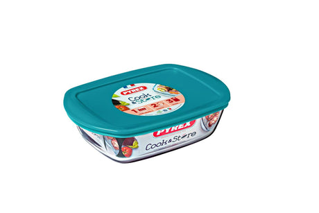 Pyrex cook store - schaal 1,2l - met deksel -