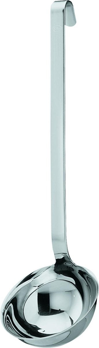 Rösle - opscheplepel - soep - hittebestendig - 160 ml - zilver