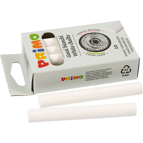 Creativ company https: www.cchobby.nl schoolbordkrijt-l-8-cm-d-10-mm-wit-10-stuk-1-doos