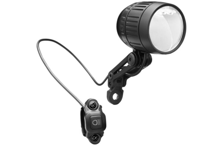 Koplamp Busch und Müller Lumotec IQ-XM High Beam voor e-bike 120 170 Lux zwart