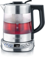 Severin waterkoker glas rvs 1l 2200w
