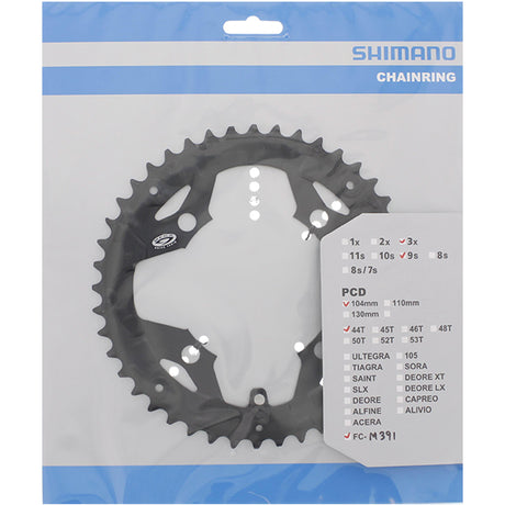 Shimano Kettingblad 44T Acera Fc-M391 M430 Zwart