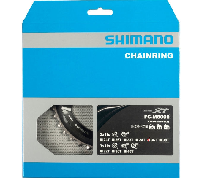 Shimano Kettingblad Deore XT 11V 36T Y1RL98080 M8000