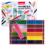 Bruynzeel mega kleurpotlodenset, 12x12 kleuren