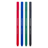 Bruynzeel fineliner set 4 kleuren