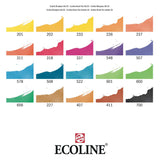 Ecoline brush pen set landschappen | 20 colours