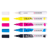Ecoline brush pen set primair | 5 colours