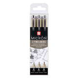 Sakura pigma micron etui 3 fineliners zwart 02-04-08