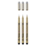 Sakura pigma micron etui 3 fineliners zwart 08-10-12 breed