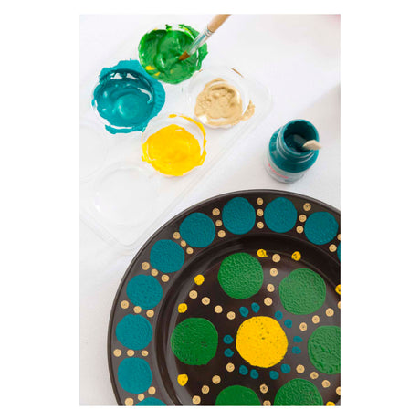 Talens art creation talens art creat.glas porselein dekkend set 4 x 30 ml groen goud