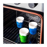 Talens art creation glas porselein transparant set 4 x 30 ml blauw