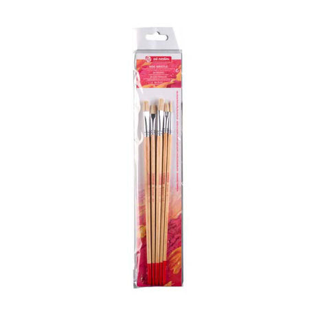 Talens art creation penselen set varkenshaar 5 mix